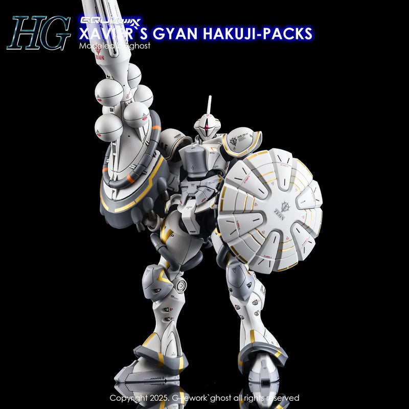 G-Rework Decal - HG Mobile Suit Gundam GQuuuuuuX MS-15/H Xavier's Gyan Hakuji-Packs Use