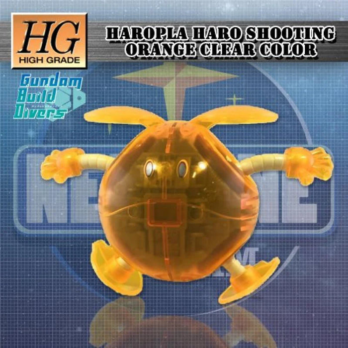 Gundam Base Limited Haropla Haro Shooting Orange (Clear Color)