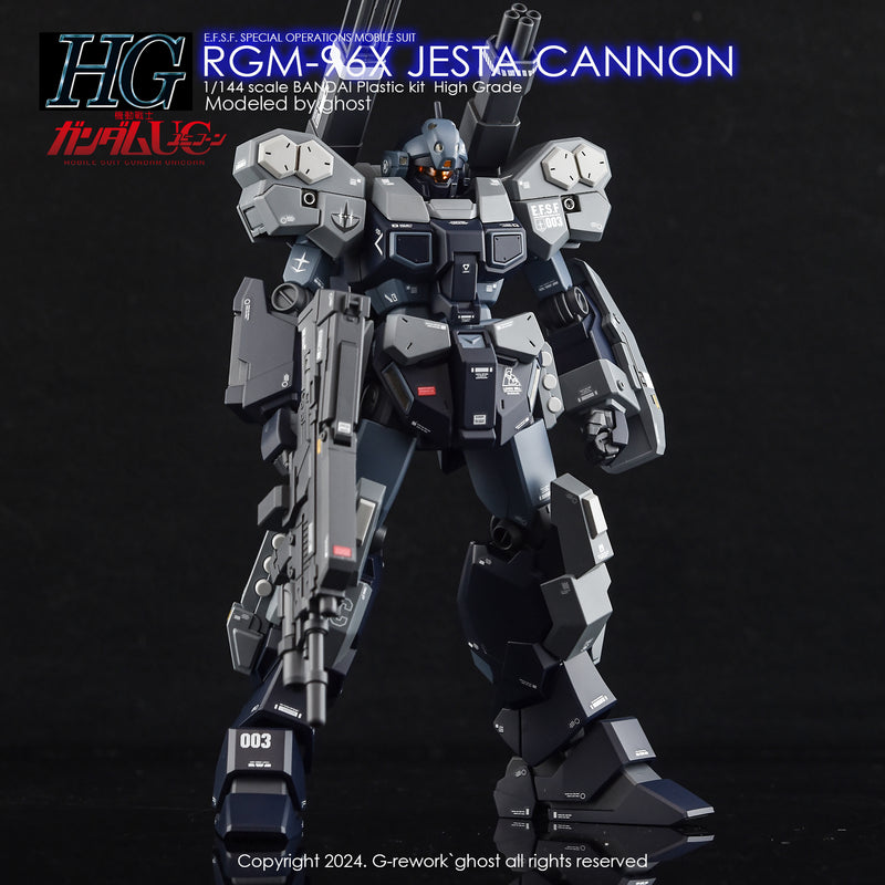 G-Rework Decal - HGUC RGM-96X Jesta Cannon Use