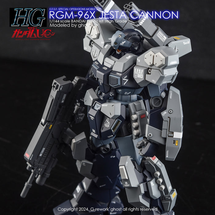 G-Rework Decal - HGUC RGM-96X Jesta Cannon Use