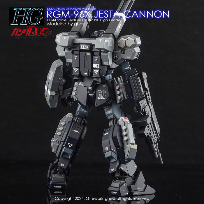 G-Rework Decal - HGUC RGM-96X Jesta Cannon Use