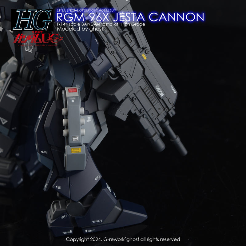 G-Rework Decal - HGUC RGM-96X Jesta Cannon Use