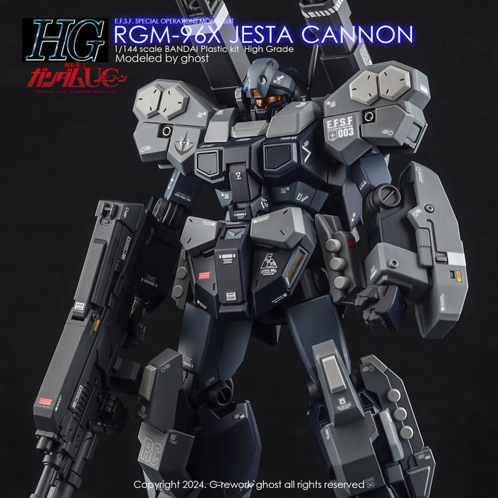 G-Rework Decal - HGUC RGM-96X Jesta Cannon Use