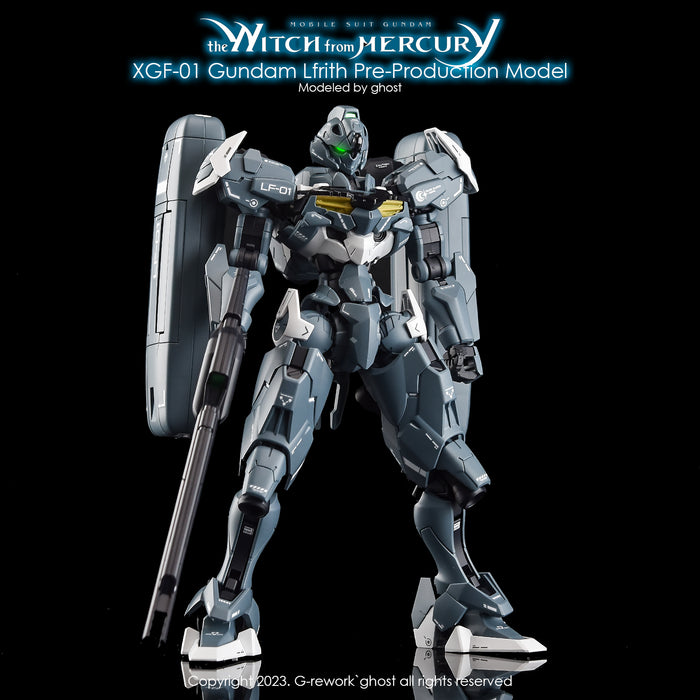 G-Rework Decal - HG Witch from Mercury Gundam Lfrith Pre-Production Model Use