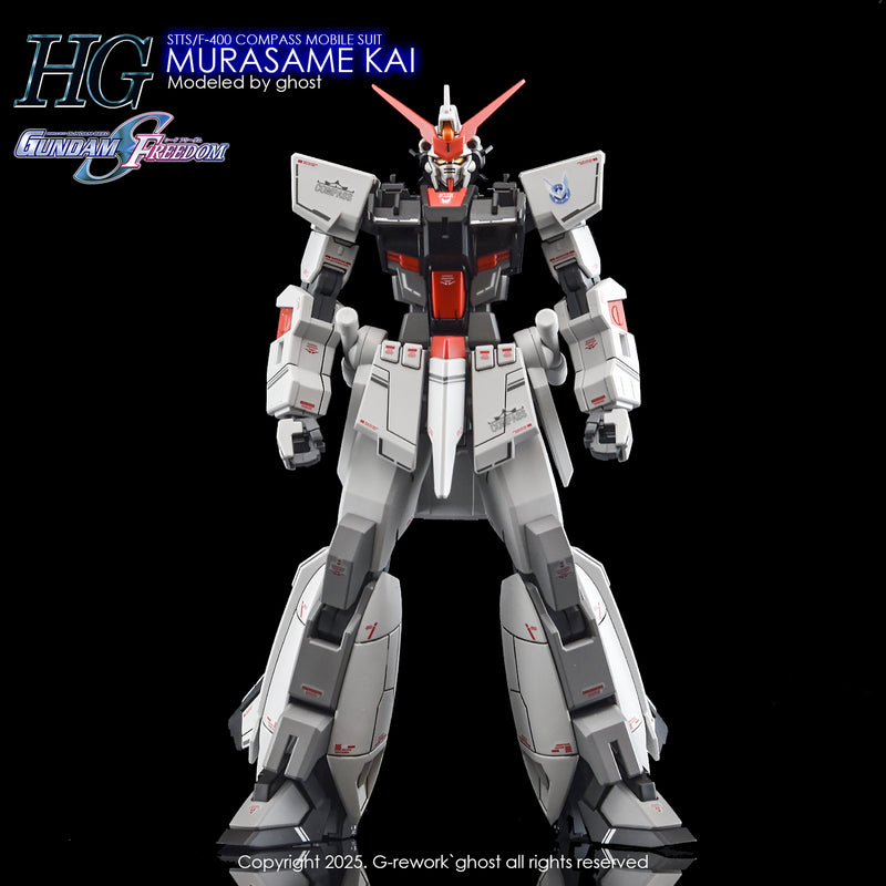 G-Rework Decal - HGCE 1/144 STTS/F-400 Murasame Kai Use