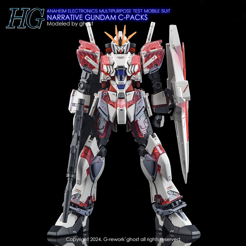 G-Rework Decal - HGUC RX-9/C Narrative Gundam C-Pack Use