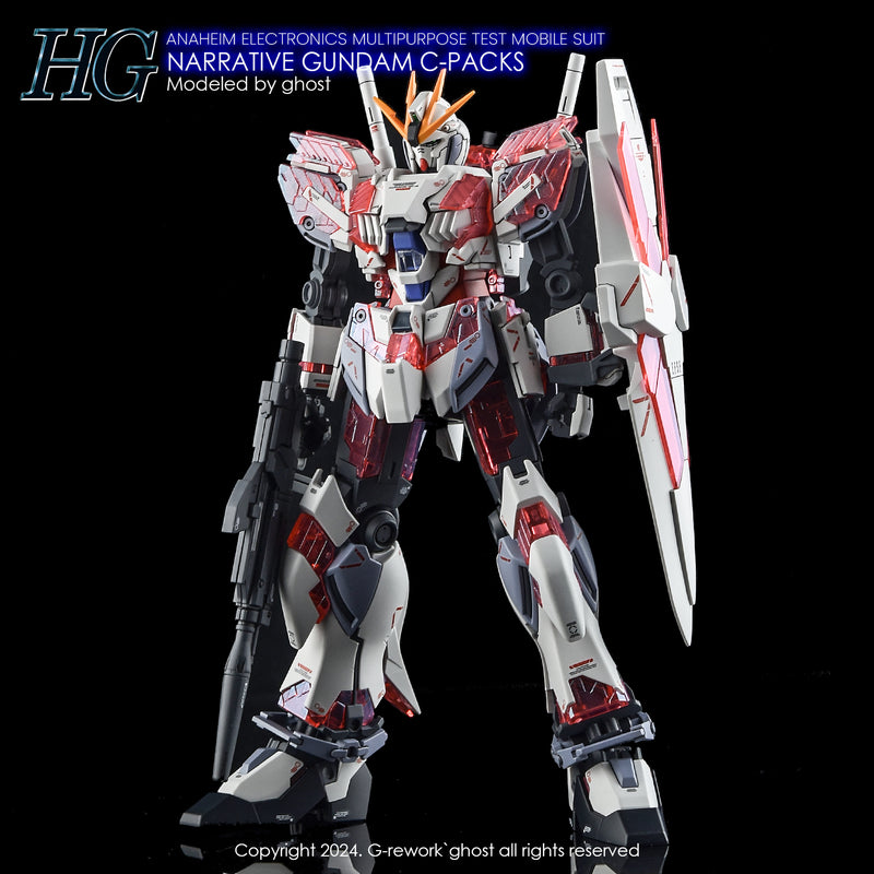 G-Rework Decal - HGUC RX-9/C Narrative Gundam C-Pack Use