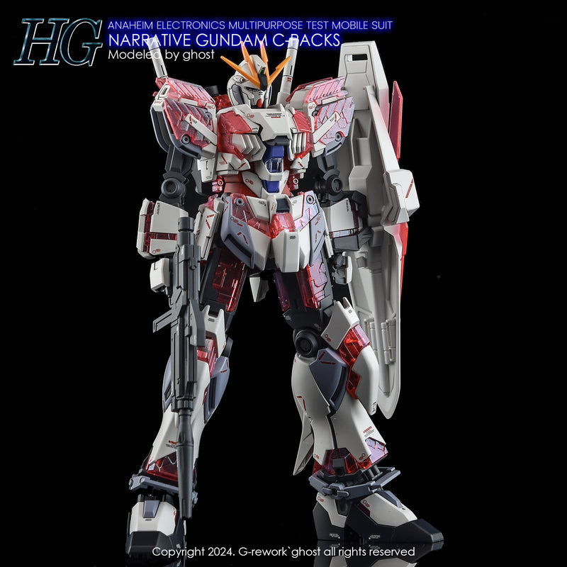 G-Rework Decal - HGUC RX-9/C Narrative Gundam C-Pack Use