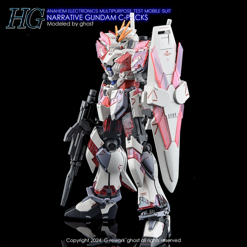 G-Rework Decal - HGUC RX-9/C Narrative Gundam C-Pack Use