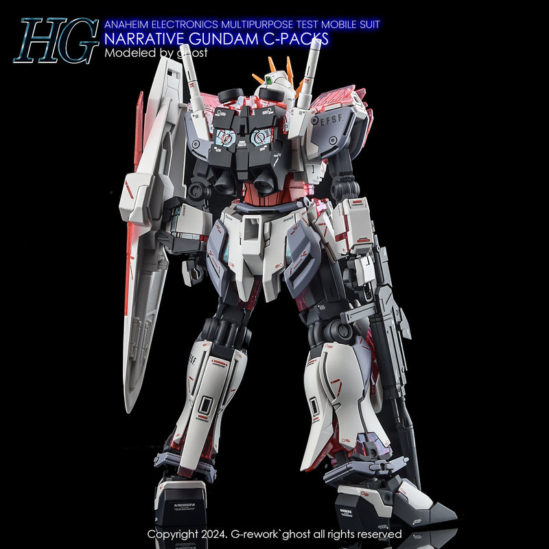G-Rework Decal - HGUC RX-9/C Narrative Gundam C-Pack Use