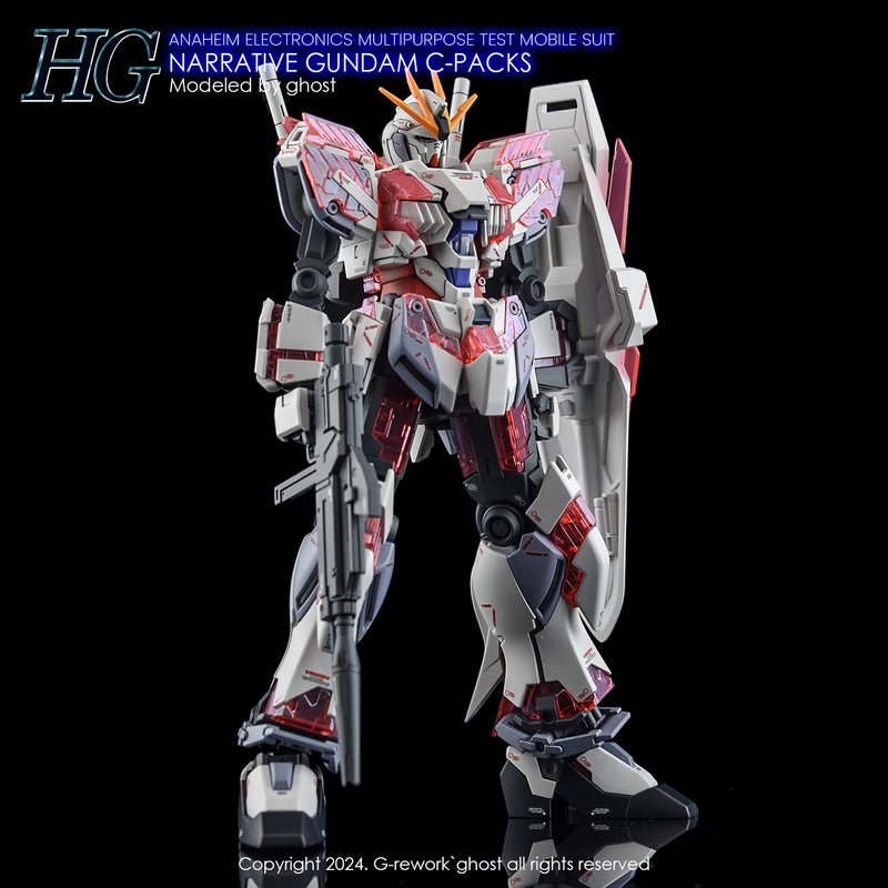 G-Rework Decal - HGUC RX-9/C Narrative Gundam C-Pack Use