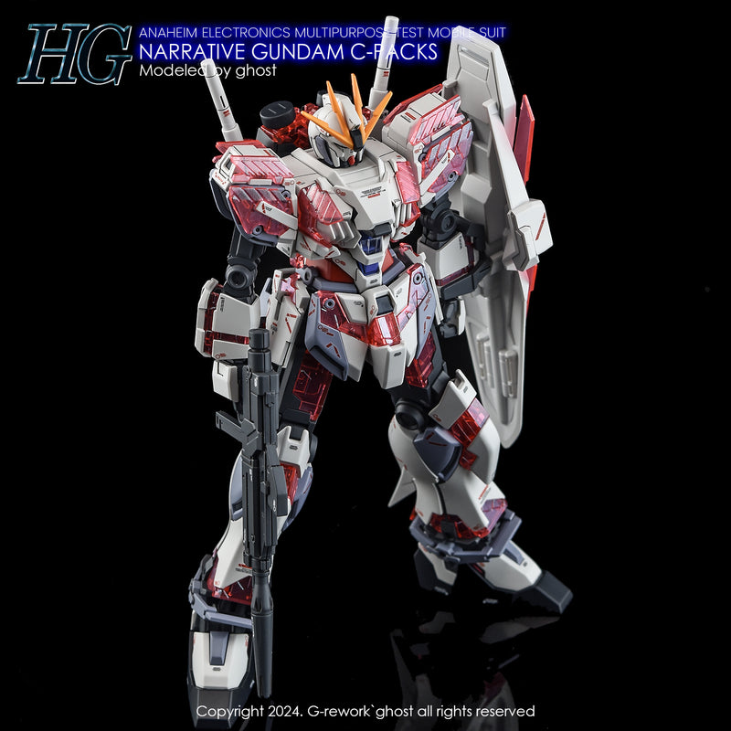 G-Rework Decal - HGUC RX-9/C Narrative Gundam C-Pack Use