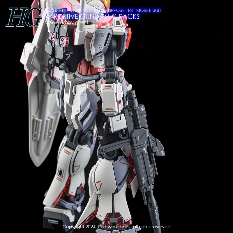 G-Rework Decal - HGUC RX-9/C Narrative Gundam C-Pack Use