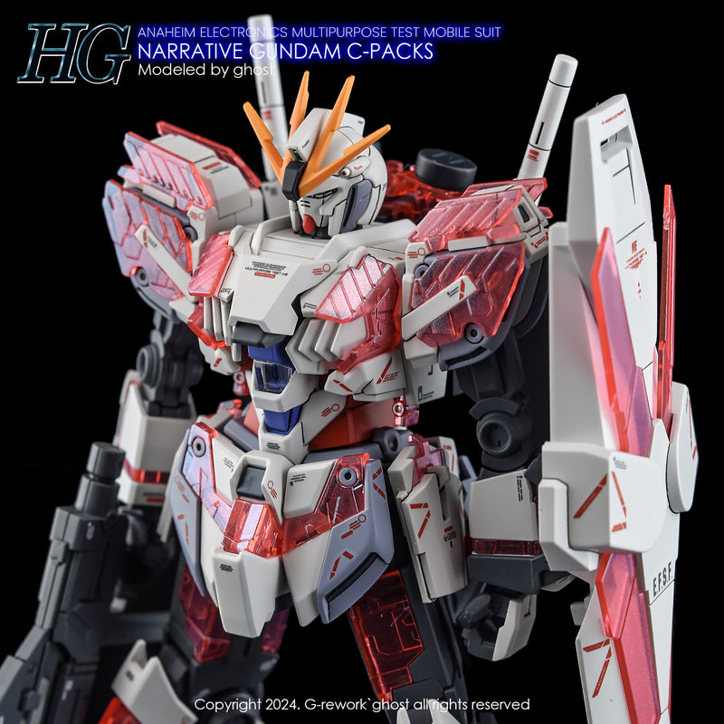 G-Rework Decal - HGUC RX-9/C Narrative Gundam C-Pack Use