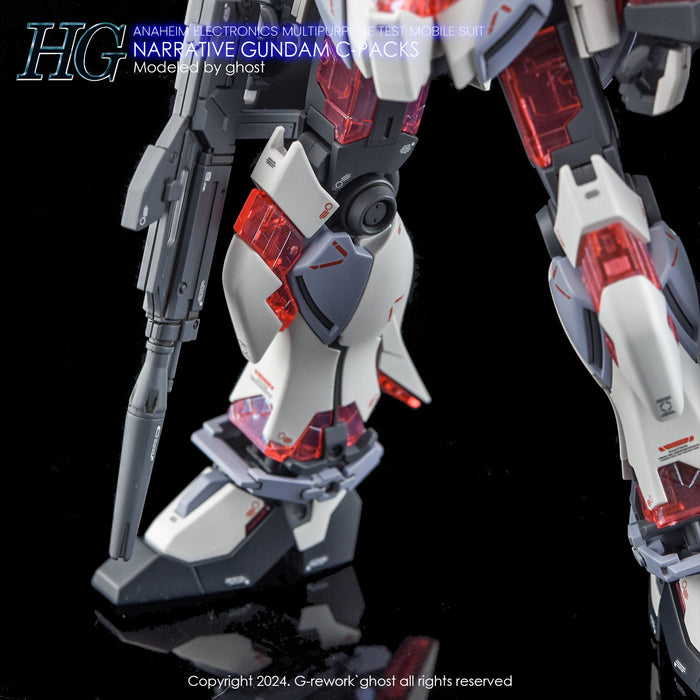 G-Rework Decal - HGUC RX-9/C Narrative Gundam C-Pack Use