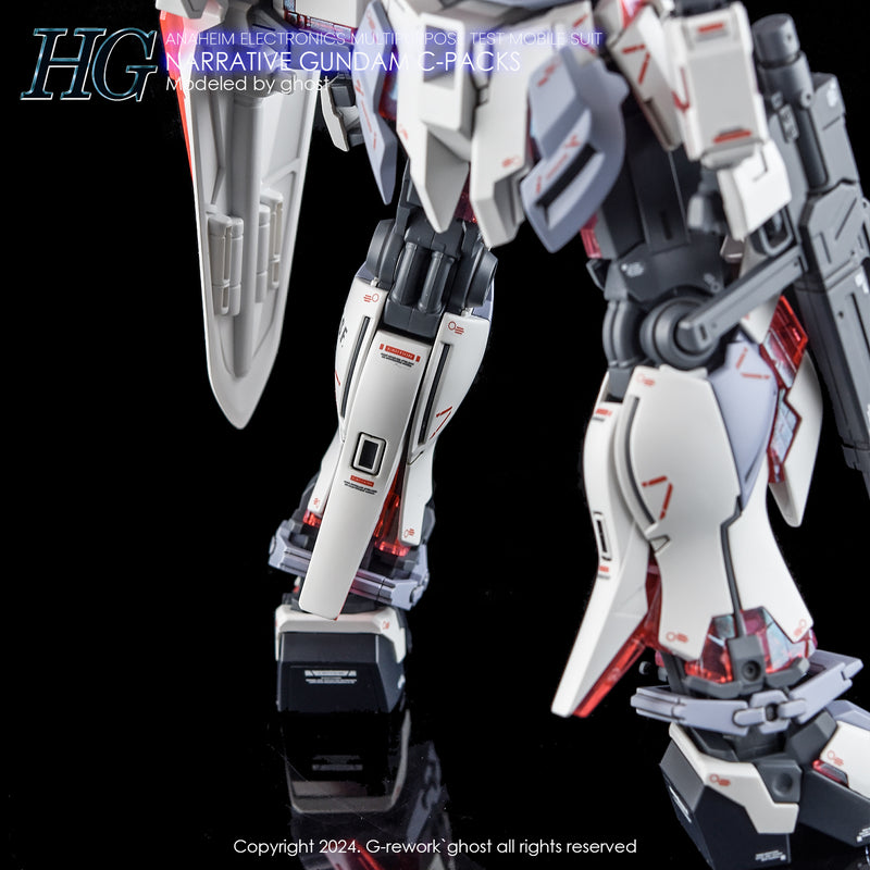 G-Rework Decal - HGUC RX-9/C Narrative Gundam C-Pack Use