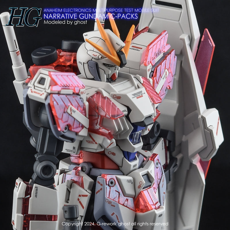 G-Rework Decal - HGUC RX-9/C Narrative Gundam C-Pack Use