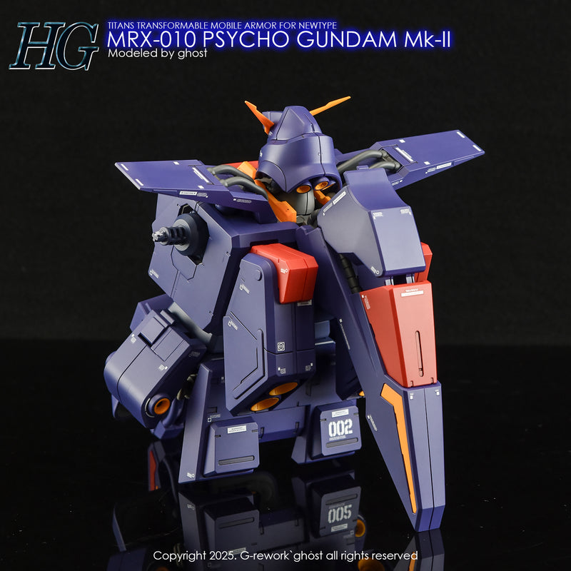 G-Rework Decal - HGUC 1/144 MRX-010 Psycho Gundam Mk-II Use