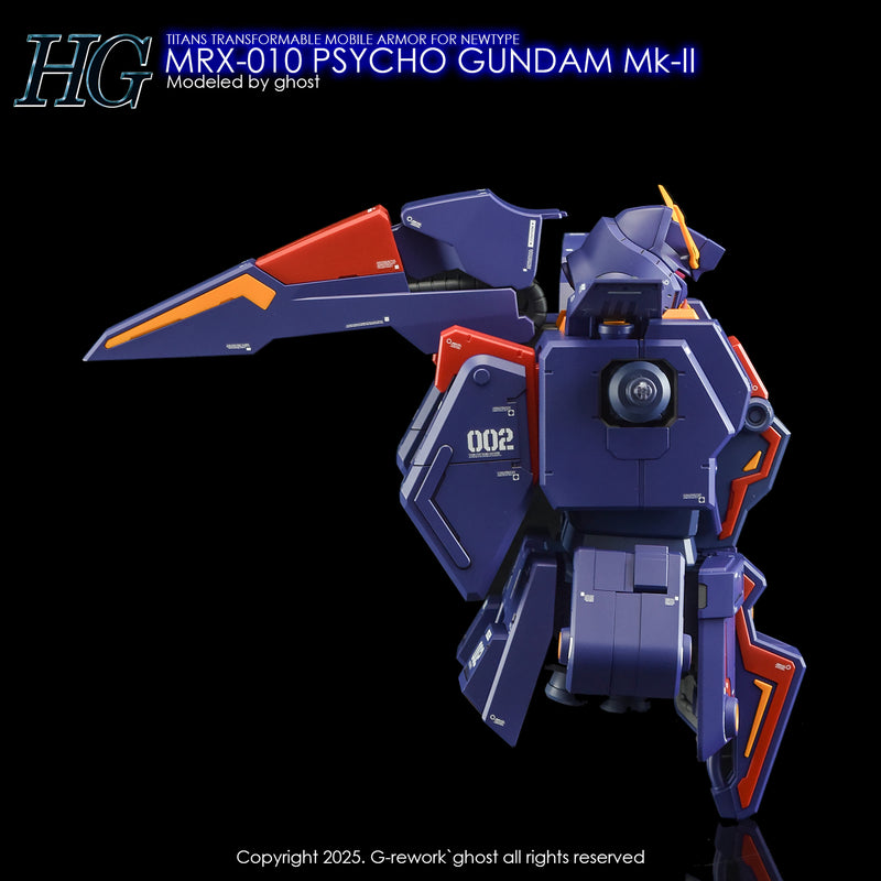 G-Rework Decal - HGUC 1/144 MRX-010 Psycho Gundam Mk-II Use