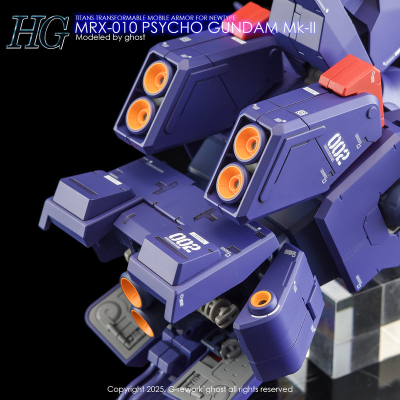 G-Rework Decal - HGUC 1/144 MRX-010 Psycho Gundam Mk-II Use