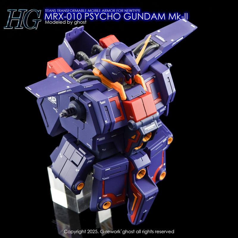 G-Rework Decal - HGUC 1/144 MRX-010 Psycho Gundam Mk-II Use