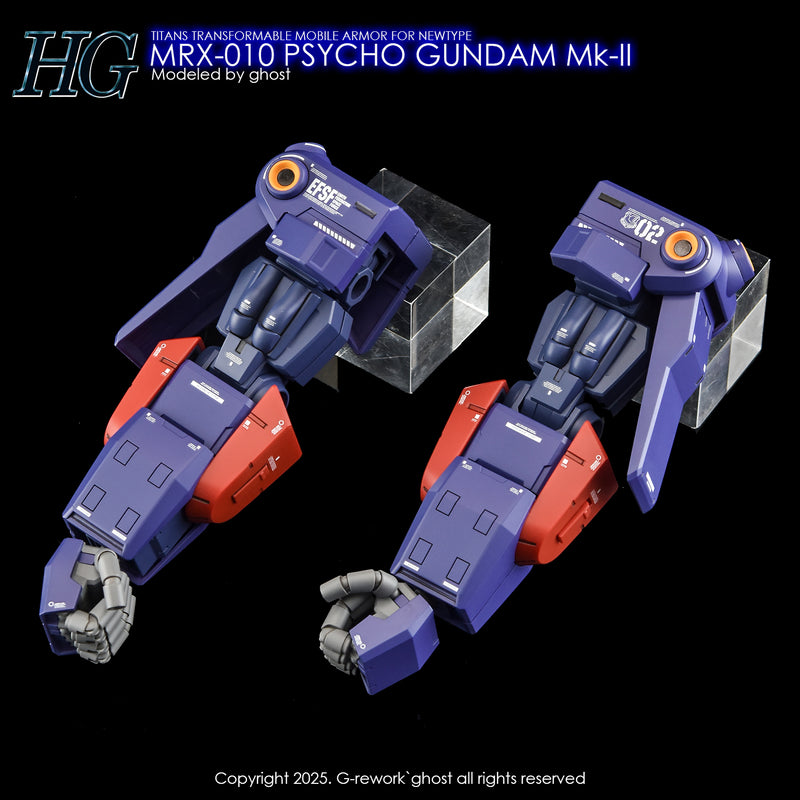 G-Rework Decal - HGUC 1/144 MRX-010 Psycho Gundam Mk-II Use