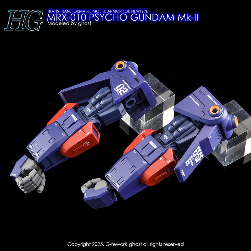 G-Rework Decal - HGUC 1/144 MRX-010 Psycho Gundam Mk-II Use