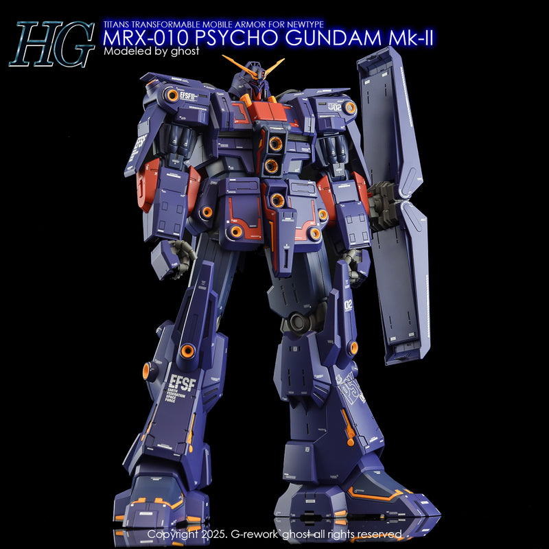 G-Rework Decal - HGUC 1/144 MRX-010 Psycho Gundam Mk-II Use