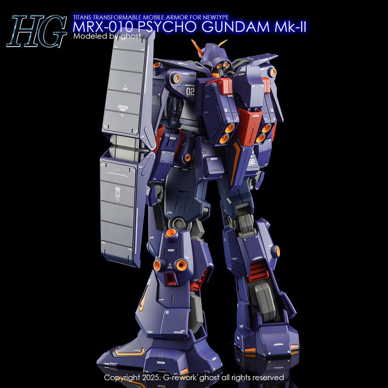 G-Rework Decal - HGUC 1/144 MRX-010 Psycho Gundam Mk-II Use