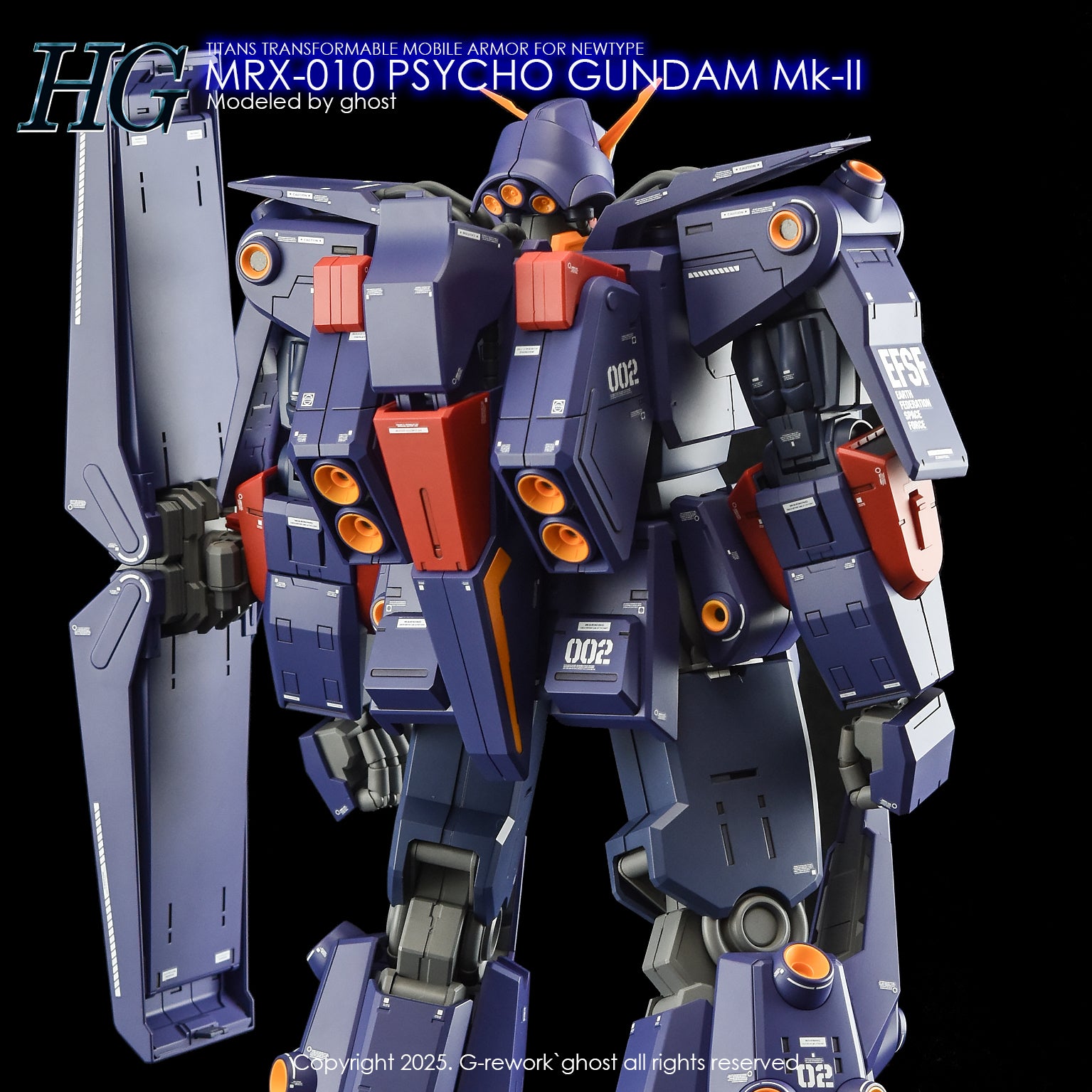G-Rework Decal - HGUC 1/144 MRX-010 Psycho Gundam Mk-II Use