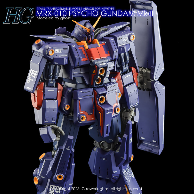 G-Rework Decal - HGUC 1/144 MRX-010 Psycho Gundam Mk-II Use
