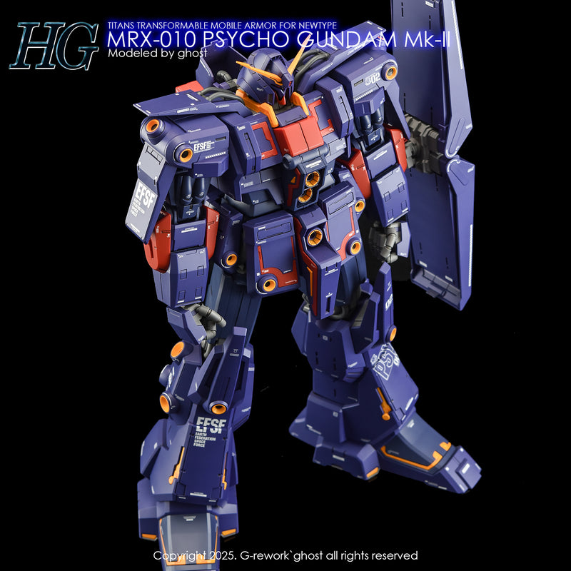 G-Rework Decal - HGUC 1/144 MRX-010 Psycho Gundam Mk-II Use