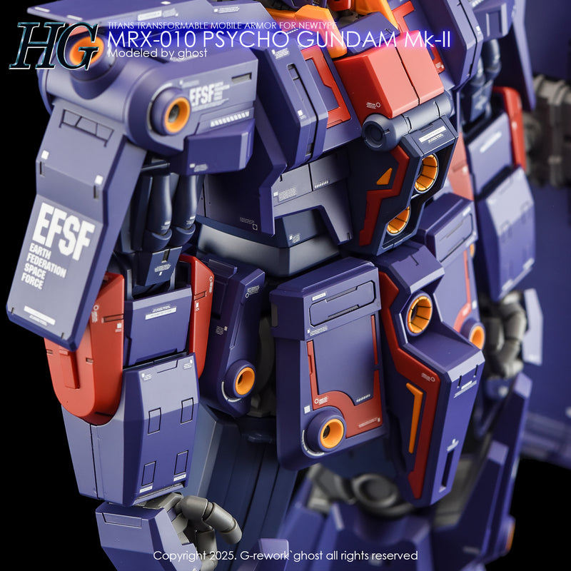 G-Rework Decal - HGUC 1/144 MRX-010 Psycho Gundam Mk-II Use