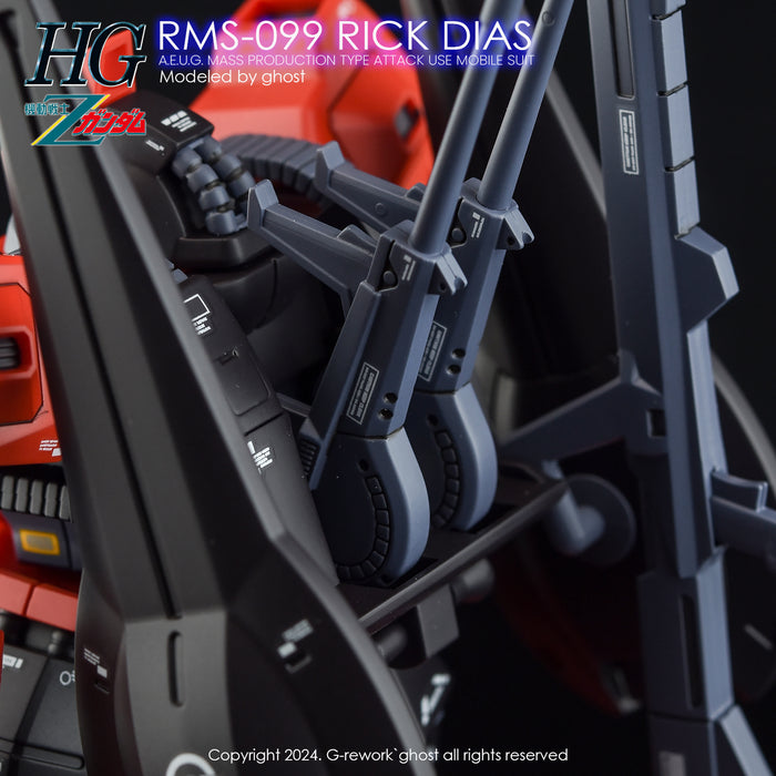 G-Rework Decal - HGUC RMS-099 Rick Dias Use