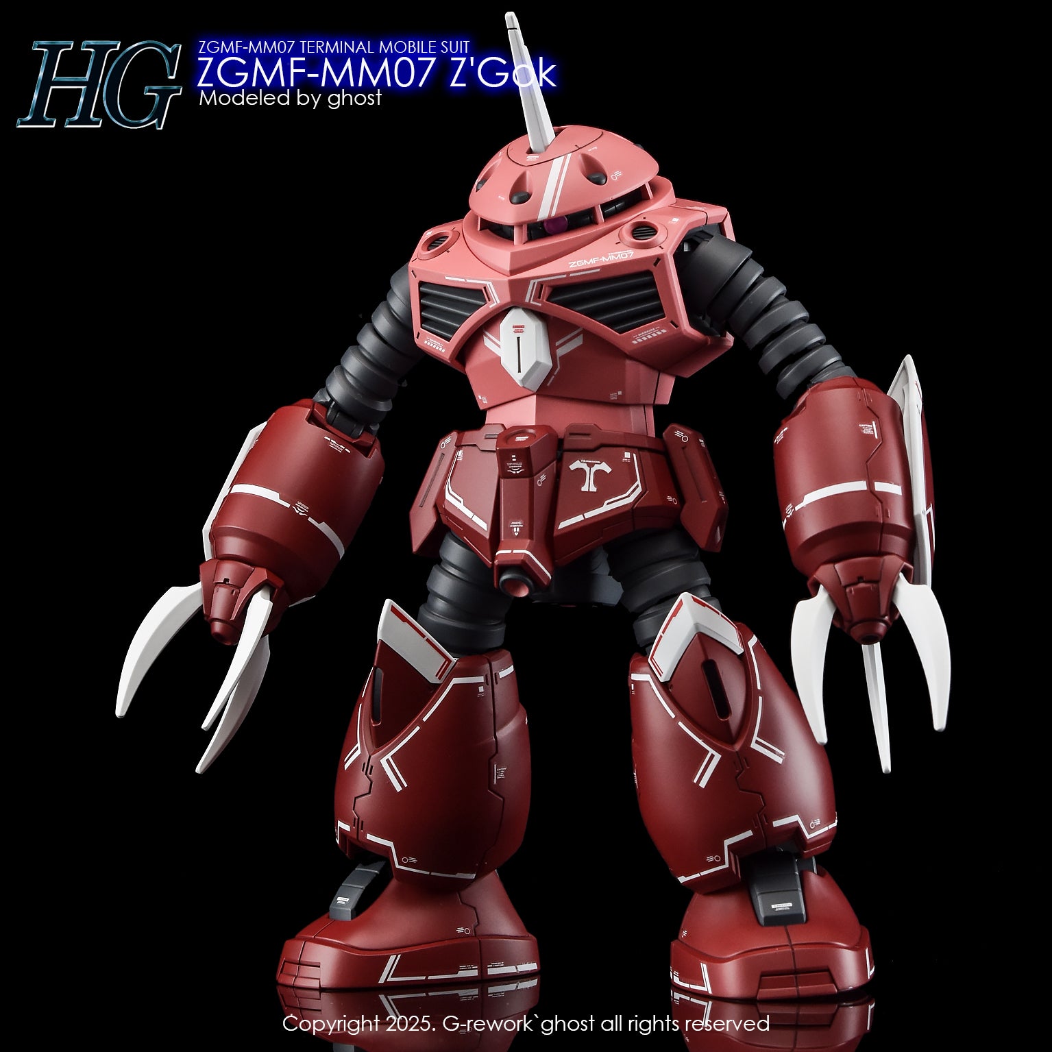 G-Rework Decal - HGCE ZGMF-MM07 Z'Gok Use - Argama Hobby - Vaughan