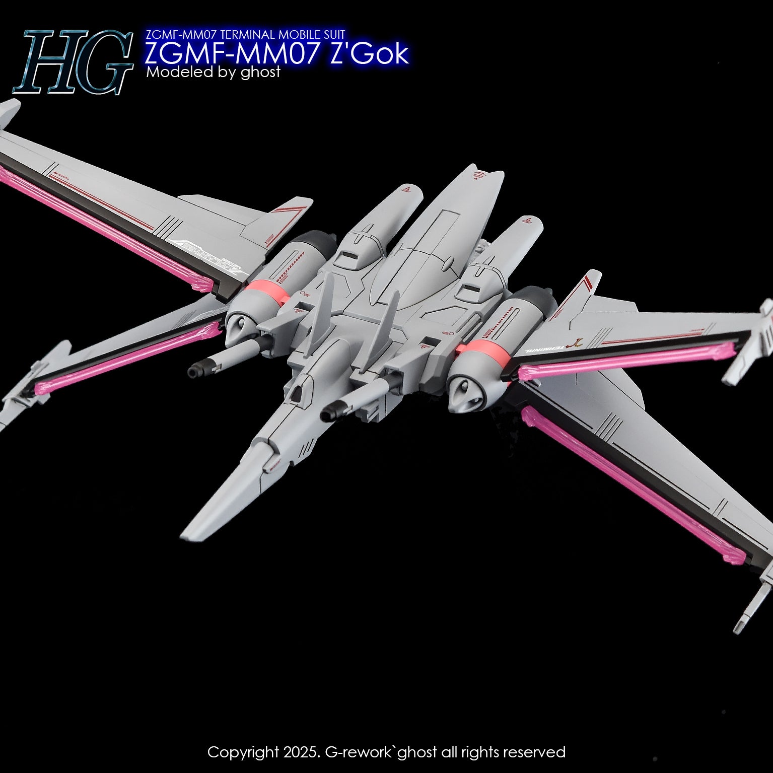 G-Rework Decal - HGCE ZGMF-MM07 Z'Gok Use - Argama Hobby - Vaughan