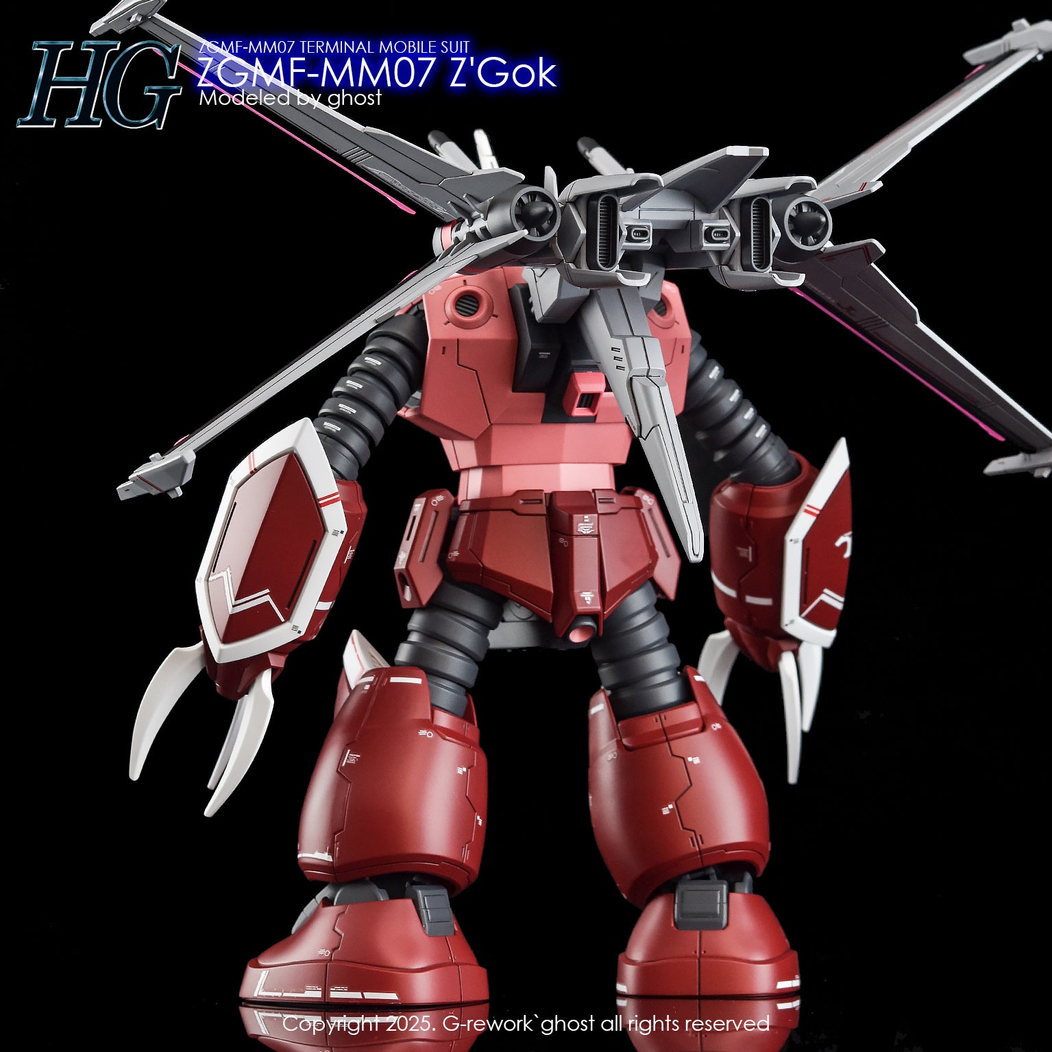 G-Rework Decal - HGCE ZGMF-MM07 Z'Gok Use - Argama Hobby - Vaughan