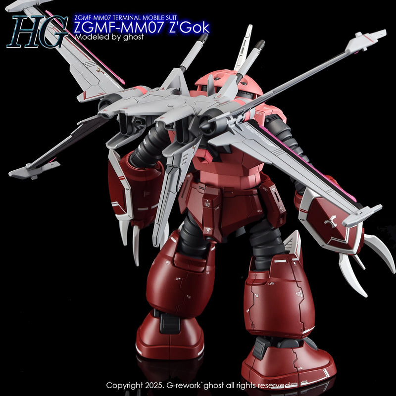 G-Rework Decal - HGCE ZGMF-MM07 Z'Gok Use