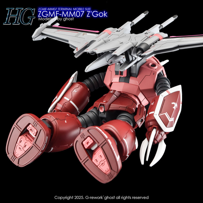 G-Rework Decal - HGCE ZGMF-MM07 Z'Gok Use