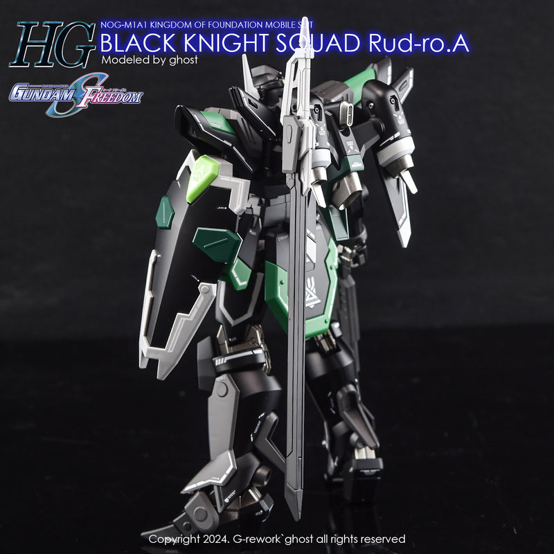 G-Rework Decal - HGCE NOG-M4F2 Black Knight Squad Rud-ro.A Use
