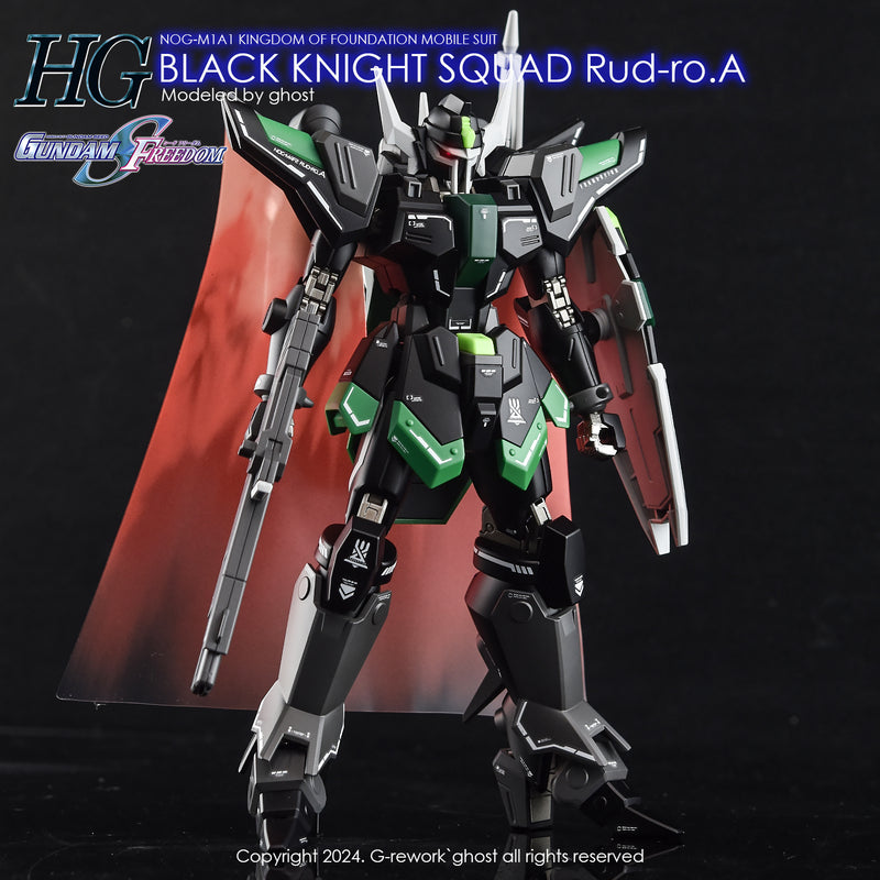G-Rework Decal - HGCE NOG-M4F2 Black Knight Squad Rud-ro.A Use