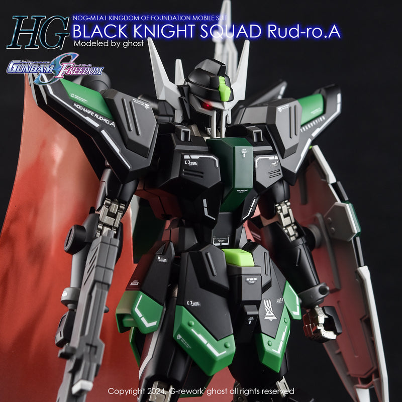 G-Rework Decal - HGCE NOG-M4F2 Black Knight Squad Rud-ro.A Use