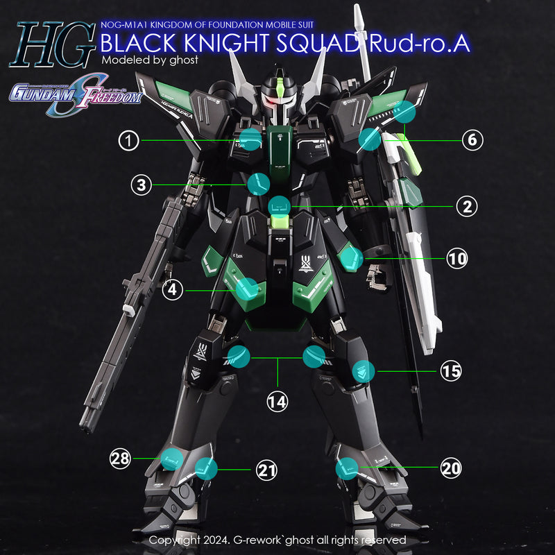 G-Rework Decal - HGCE NOG-M4F2 Black Knight Squad Rud-ro.A Use