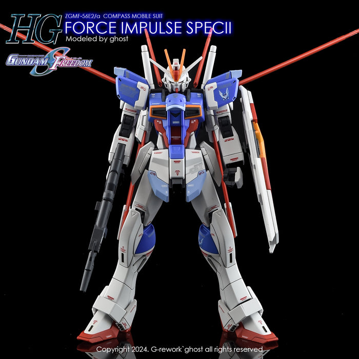 G-Rework Decal - HGCE ZGMF-56E2/α Force Impulse Gundam Spec II Use