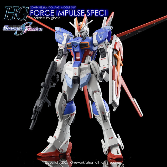 G-Rework Decal - HGCE ZGMF-56E2/α Force Impulse Gundam Spec II Use