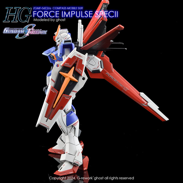 G-Rework Decal - HGCE ZGMF-56E2/α Force Impulse Gundam Spec II Use