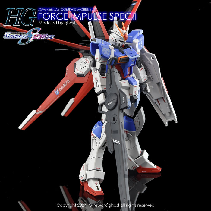 G-Rework Decal - HGCE ZGMF-56E2/α Force Impulse Gundam Spec II Use