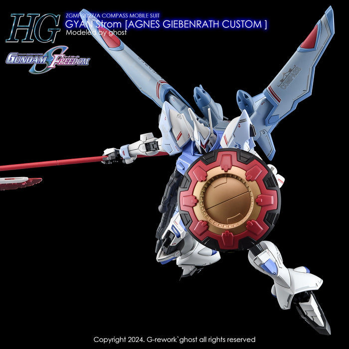 G-Rework Decal - HGCE ZGMF-2027/A Gyan Strom (Agnes Giebenrath Custom) Use