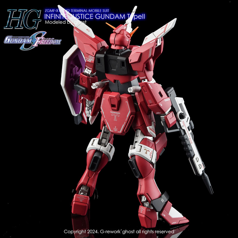 G-Rework Decal - HGCE ZGMF-X191M2 Infinite Justice Gundam Type II Use