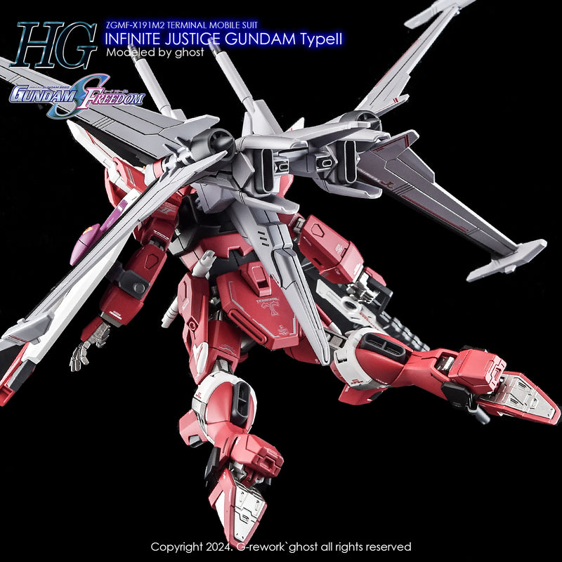 G-Rework Decal - HGCE ZGMF-X191M2 Infinite Justice Gundam Type II Use